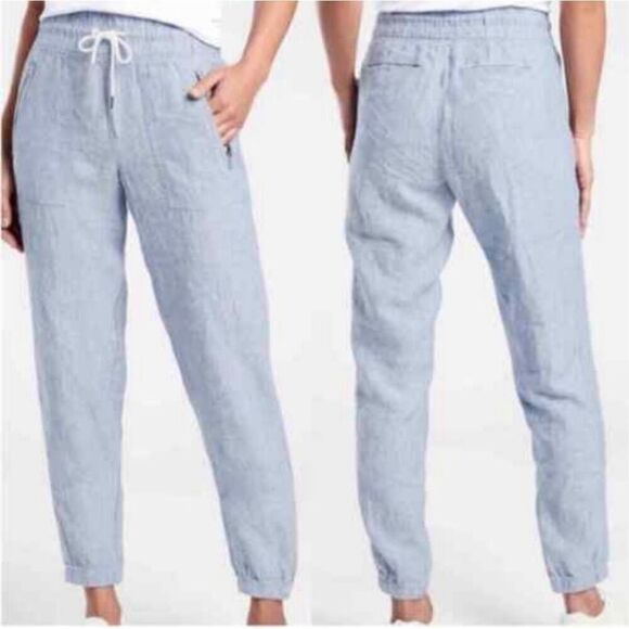 Athleta Cabo Linen Jogger 18 - Picture 1 of 7